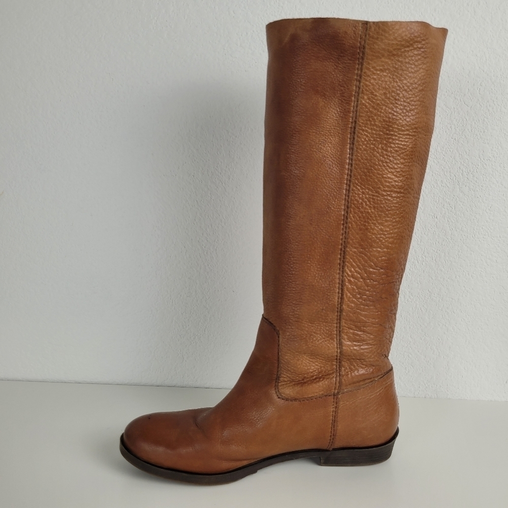 Nine West vintage brown studded ridding boots - Picture 5 of 11